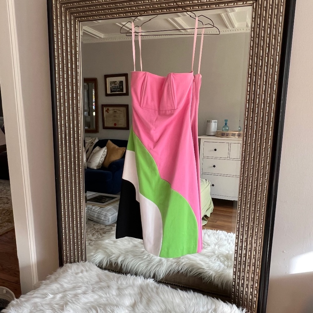 Fun strapless dress